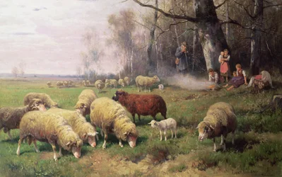 Die Familie des Hirten